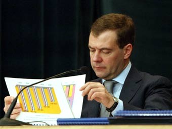 Дмитрий Медведев. Фото пресс-службы президента России 