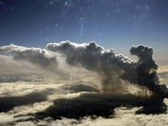 Из-за извержения вулкана запрещены полеты над Великобританией