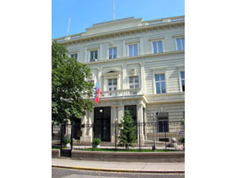 В Вене в здании российского посольства произошел пожар