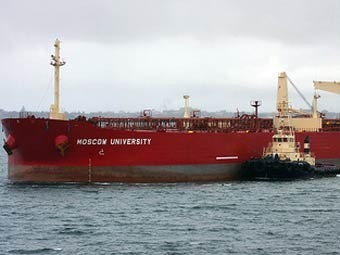 На танкере "Московский университет" захвачены 10 пиратов