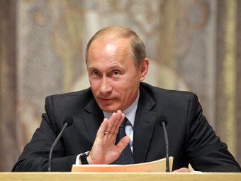 Владимир Путин. Фото с сайта premier.gov.ru 