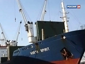 "Норд Спирит". Кадр телеканала "Россия 24"