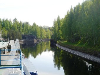 Сайменский канал. Фото Juho Ahava с сайта wikipedia.org