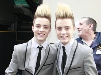 Jedward.    The Daily Mail