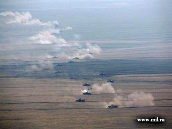 Полигон в ПУрВО. Фото пресс-службы Минобороны РФ