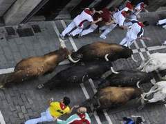 В Памплоне на бычьих бегах запретили вувузелы