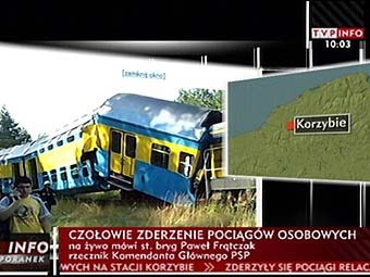 Кадр телекомпании TVP Кадр телекомпании TVP