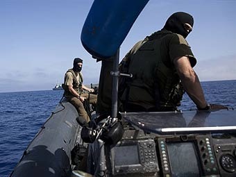 Военнослужащие ВМС Израиля. Фото (c)AFP Военнослужащие ВМС Израиля. Фото (c)AFP