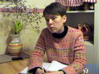 Лидер защитников Химкинского леса Евгения Чирикова. Кадр "Грани-ТВ"