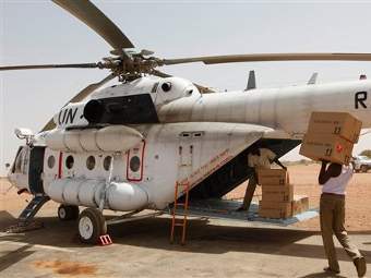 Командир экипажа задержанного в Судане Ми-8 освобожден