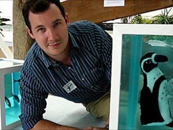 В английском зоопарке сделали пародию на Дэмиена Херста
