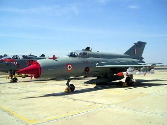 Истребитель МиГ-21 ВВС Индии. Фото с сайта airforce-technology.com Истребитель МиГ-21 ВВС Индии. Фото с сайта airforce-technology.com