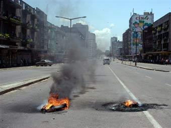 В столице Мозамбика полиция открыла огонь по демонстрантам