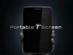 Кадр из презентации Galaxy Tab 