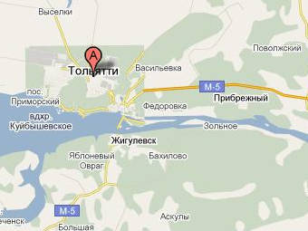 ����������� � ����� maps.google.ru