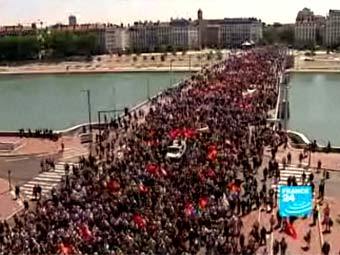Во Франции началась неделя забастовок