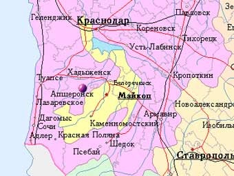 Апшеронск на карте с сайта mojgorod.ru Апшеронск на карте с сайта mojgorod.ru
