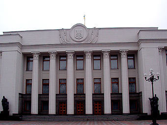 Здание Верховной Рады Украины. Фото "Ленты.Ру"