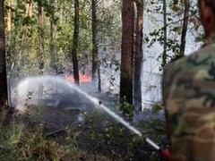 Пожар на подмосковной авиабазе обошелся ВМФ в 6 миллиардов рублей