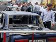 Место взрыва во Владикавказе. Фото (c)AFP
