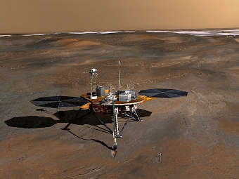 «Феникс» нашел следы недавней активности планеты Марс