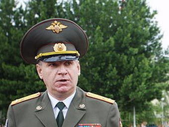 Заместитель командующего войсками Северо-Западного округа внутренних войск МВД Геннадий Марченко. Фото с сайта komionline.ru
