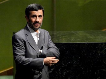 Махмуд Ахмадинеджад на сессии Генассамблеи ООН. Фото ©AP