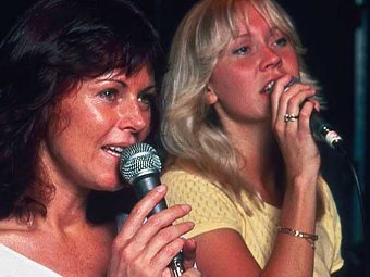 Агнета Фельтског и Анни-Фрид Лингстад, фото с сайта ABBA