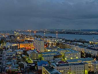 Вид на Архангельск. Фото Андрея Ларина с сайта panoramio.com