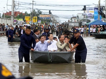 Наводнение в Таиланде. Фото ©AFP