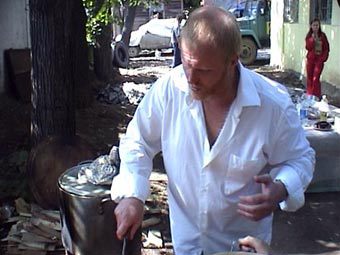 Андрей Кабанов. Кадр видеозаписи с сайта организации "Город без наркотиков"