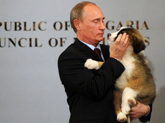 Путин и Йорго. Фото ©AFP