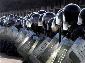 Бойцы ОМОНа. Фото ©AFP
