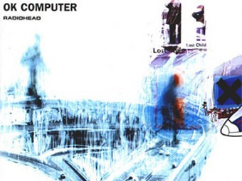 Фрагмент обложки альбома Radiohead "OK Computer"