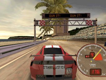 Скриншот Ridge Racer 3D