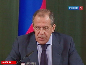 Сергей Лавров. Кадр телеканала 'Россия 24' Сергей Лавров. Кадр телеканала 'Россия 24'