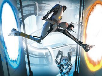Фрагмент обложки игры Portal 2