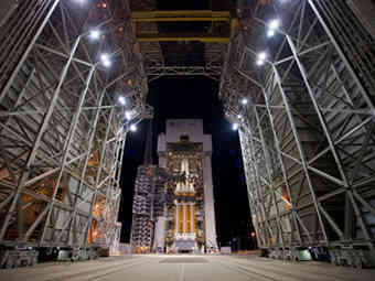 Delta IV на авиабазе Ванденберг. Фото с сайта ulalaunch.com