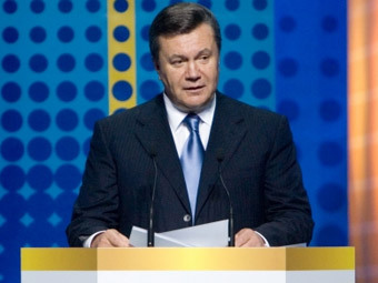 Виктор Янукович. Фото пресс-службы президента Украины