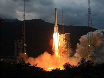 Пуск с космодрома в Китае. Фото ©AFP
