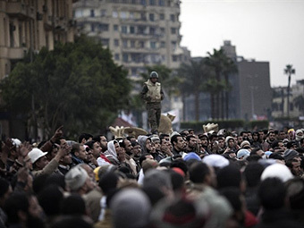 Каир, 4 февраля 2011 года. Фото (c)AFP Каир, 4 февраля 2011 года. Фото (c)AFP