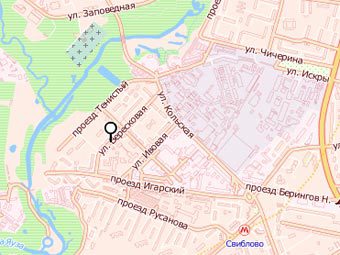 Район происшествия. Карта с сайта nakarte.ru Район происшествия. Карта с сайта nakarte.ru