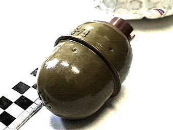 Граната РГД-5. Кадр телеканала "Россия" Граната РГД-5. Кадр телеканала "Россия"