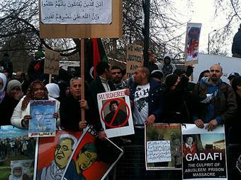 Антиправительственная акция в Ливии. Фото Jacqueline Head с сайта aljazeera.net Антиправительственная акция в Ливии. Фото Jacqueline Head с сайта aljazeera.net