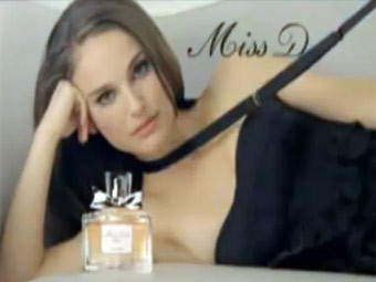 Натали Портман в рекламе Dior 