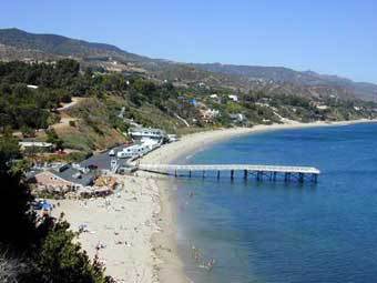 Пляж в Малибу. Фото с сайта ci.malibu.ca.us Пляж в Малибу. Фото с сайта ci.malibu.ca.us