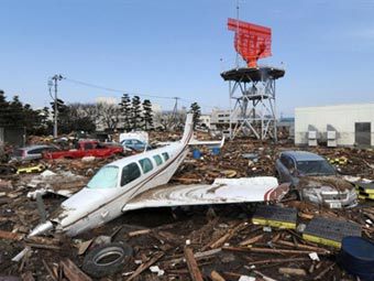 Последствия цунами в Японии. Фото ©AFP