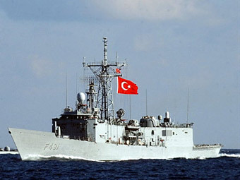Турецкий военный корабль