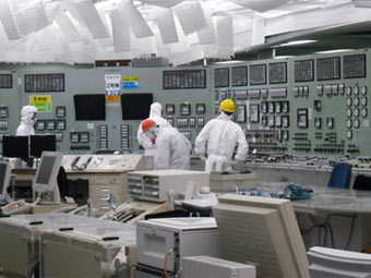 Диспетчерская на 'Фукусиме-1'. Фото (c)AFP Диспетчерская на 'Фукусиме-1'. Фото (c)AFP