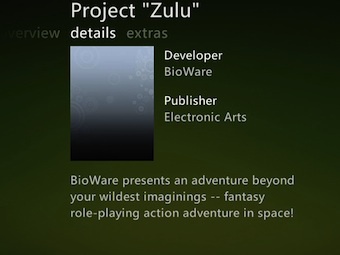 Скриншот позиции Project Zulu в магазине Xbox Live